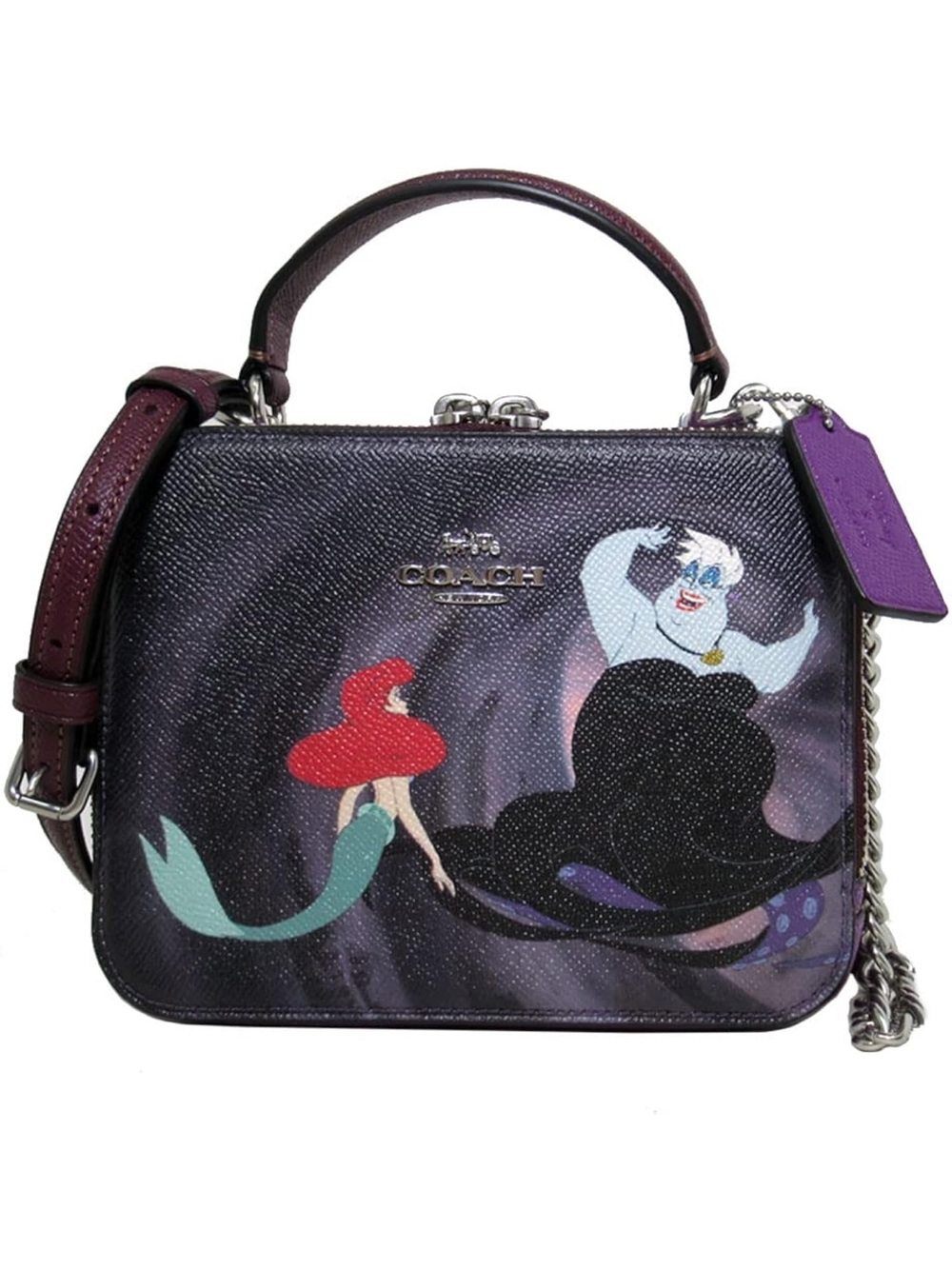 Coach x Disney Villains NWT Ursula Ariel Crossbody Bag Little Mermaid